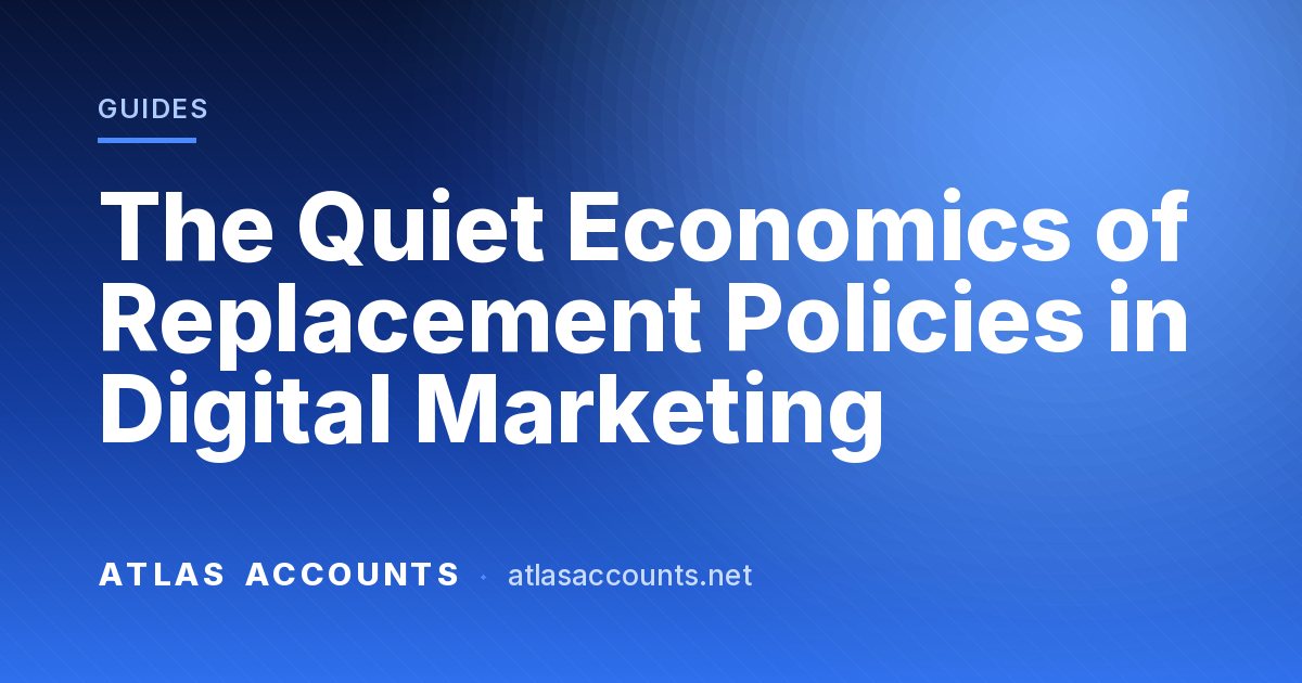 The Quiet Economics of Replacement Policies in Digital Marketing